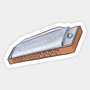 Harmonica Sticker